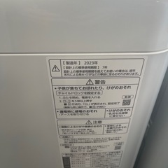 2023年　パナソニック　洗濯機　6kg  取説付き　②