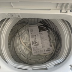 2023年　パナソニック　洗濯機　6kg  取説付き　②