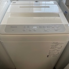 2023年　パナソニック　洗濯機　6kg  取説付き　②
