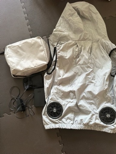 【ほぼ未使用品】空調服Lサイズ 備品全てセット