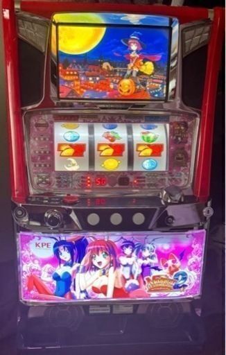 マジカルハロウィン2 スロット実機　コイン不要機付き