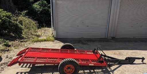 鹿児島発　コンバインカー　約375×154×68　引き取りできる方