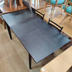 【愛品倶楽部柏店】Francfranc 伸長式ダイニング5点セット セシル/不明