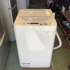 リサイクルサービス八光】2017年製 シャープ 5.5kg 全自動洗濯機 ES-GE5A-