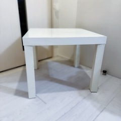 IKEA LACK ラック サイドテーブル ホワイト55x55 ...
