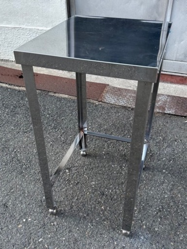 業務用 コンロ台 作業台 調理台 420×490×800 三方枠 焼き台 厨房 飲食店 ガス台 厨房機器 サーバー台 ビール 厨房機器 用品 3方枠 大阪