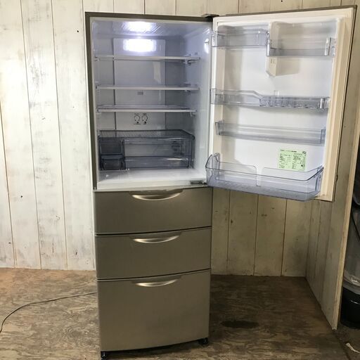 AQUA ノンフロン冷凍冷蔵庫 AQR-KS36J 2019年製 製氷機 355L 家電 動作確認済み 24e菊MZ
