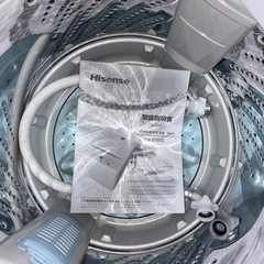 送料・設置込み可　洗濯機　5.5kg  Hisense 2020年