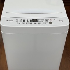 送料・設置込み可　洗濯機　5.5kg  Hisense 2020年