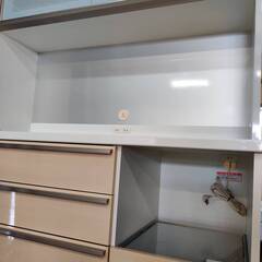 【愛品倶楽部柏店】高橋木工 2枚スライド扉 キッチンボード シェモア120