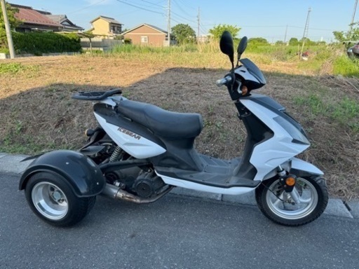 トライク　125cc 三輪　側車付軽二輪　愛知県　バイク