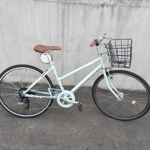 がっちり整備済み　通勤通学　自転車 27インチ　クロスバイク　ブリヂストン　マークローザ
