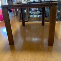 銘木製ダイニングテーブル　