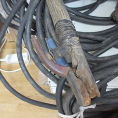 日動　DIGITAL-200　アーク溶接機　キャブタイヤ付　中古品　ケーブル二個有り　【ハンズクラフト宜野湾店】