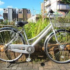 中古自転車 CHALINX 実用 自転車 内装5段ギア 27イン...