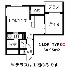 ☆７月完成☆ペット可＆ペット礼金不要マンション！！都市ガス＆エアコン付き♪ − 北海道