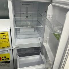 J5094 ★6ヶ月保証付★ 2ドア冷蔵庫 SHARP シャープ SJ-D15G-W 2021年製 152L 動作確認、クリーニング済み！流山市 中古冷蔵庫 松戸市 中古冷蔵庫 我孫子市 中古冷蔵庫 船橋市 中古冷蔵庫 守谷市 中古冷蔵庫 取手市 中古冷蔵庫
