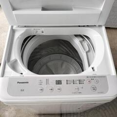 パナソニック　洗濯機　5.0kg　2022年製