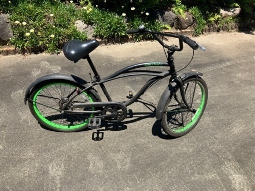 【売れました】すぐ乗れます！自転車 ビーチクルーザー
