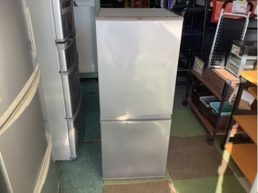 【リサイクルサービス八光】2019年製　アクア　2ドア冷蔵庫　126L・右開き　AQR-13H(S)