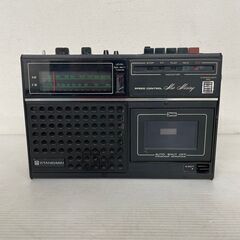 【STANDARD】 スタンダード FM AM ラジオ カセット...