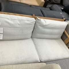 ACTUS 5人掛けソファー オーク材×布 LODGE ライトグレー　販売中！！