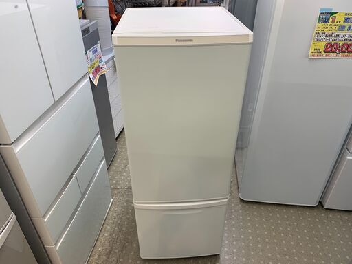 安心の除菌洗浄済Panasonic 2ドア冷蔵庫 NR-B17FW 2021年製 保証有り【愛千143】