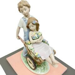 【Lladro/リヤドロ】 『君が好き』 6850 西洋磁器 置物 フィギュリン オブジェ/陶器【中古】【真子質店】【NN】【Txx】