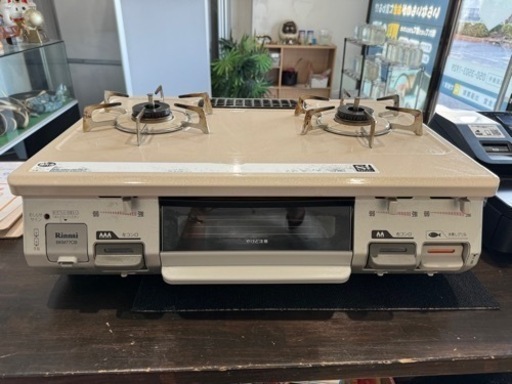 リンナイ 2020年製 都市ガス用 ガスコンロ RT64JH-L 0514-27