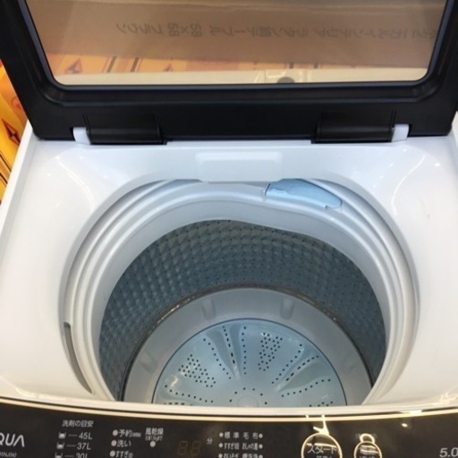 AQUA アクア 全自動電気洗濯機 5.0kg AQW-G5NJ 2023年製 AQUA アクア 全自動電気洗濯機 5.0kg AQW-G5NJ 2023年製