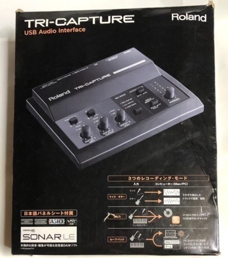 Roland ローランド オーディオインターフェイス TRI-CAPTURE USB Audio Interface UA-33