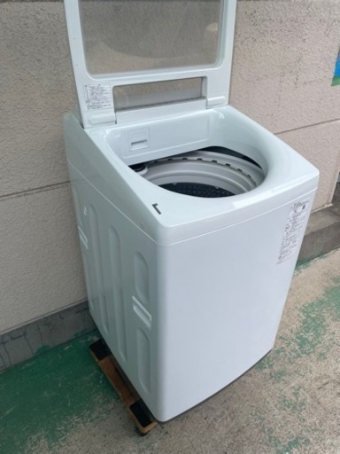 大容量！【美品】2019年製 AQUA 全自動洗濯機 10kg ホワイト色