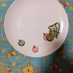 【値下げ】円形の 白い 瀬戸物のお皿