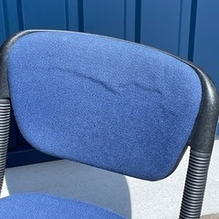 オフィスチェア ブルー