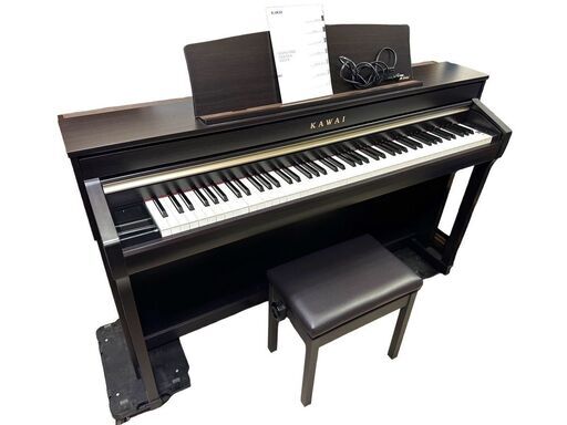 KAWAI CA78R 電子ピアノ プレミアムローズウッド調 シーソー式 Concert Artistシリーズ88鍵盤 2017年製