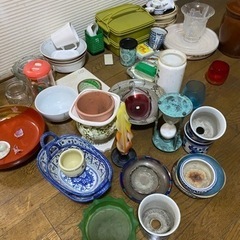 プランターや植木鉢、ツボや食器類まとめて生活雑貨 食器 茶器