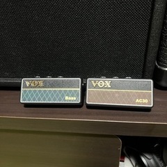 Voxギターアンプ　ヘッドフォン用　
amplug2 ac30と...