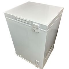 マクスゼン 鍵付冷凍ストッカー 2019年製 JF100ML01WH 動確済 チェスト