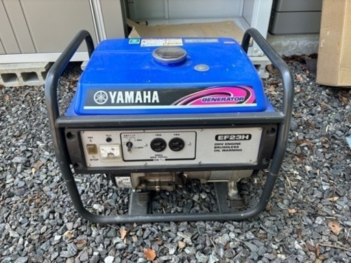取引中発電機　YAMAHA EF23H