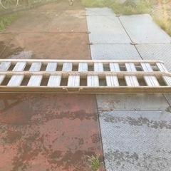 アルミブリッジ　270×37×10cm 2本1t