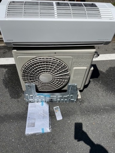 美品　家電 季節、空調家電 エアコン　しろくまくん　日立