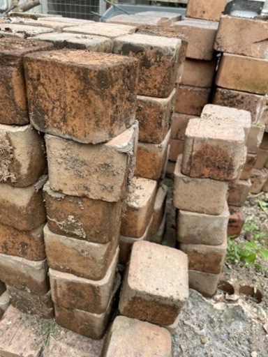 取引完了】花壇用ガーデニング家庭菜園にも⭐︎ブロックレンガ大量お買い得