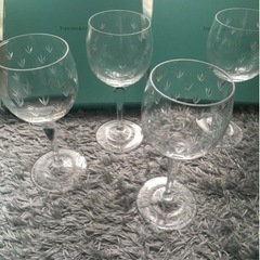 ティファニー　ワイングラス4つセット