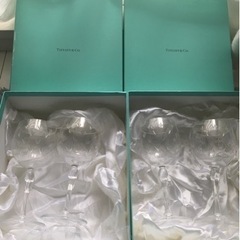 ティファニー　ワイングラス4つセット