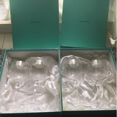 ティファニー　ワイングラス4つセット