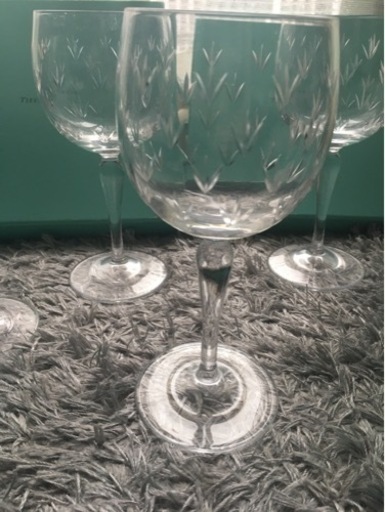 ティファニー ワイングラス4つセット - コップ、グラス 