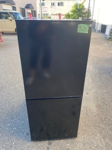NO52❗️ 福岡市内配送無料　2022年式 106L 2ドア冷蔵庫 Nグラシア BK