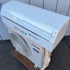 超美品■パナソニック 8畳用 2023年製 エアコン エオリア■Panasonic CS-J253D-W 2.5kw 単相100V 冷媒R32■ナノイーX スマートフォン対応