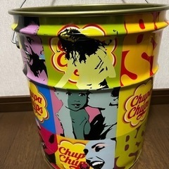 【オシャカワ】チュッパチャップスのペール缶