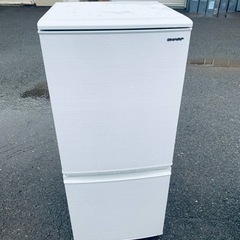シャープ ノンフロン冷凍冷蔵庫 SJ-D14F-W